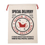 New Wholesale Customized Eco-friendly Canvas Cotton Christmas Blank Sublimation Santa Sack