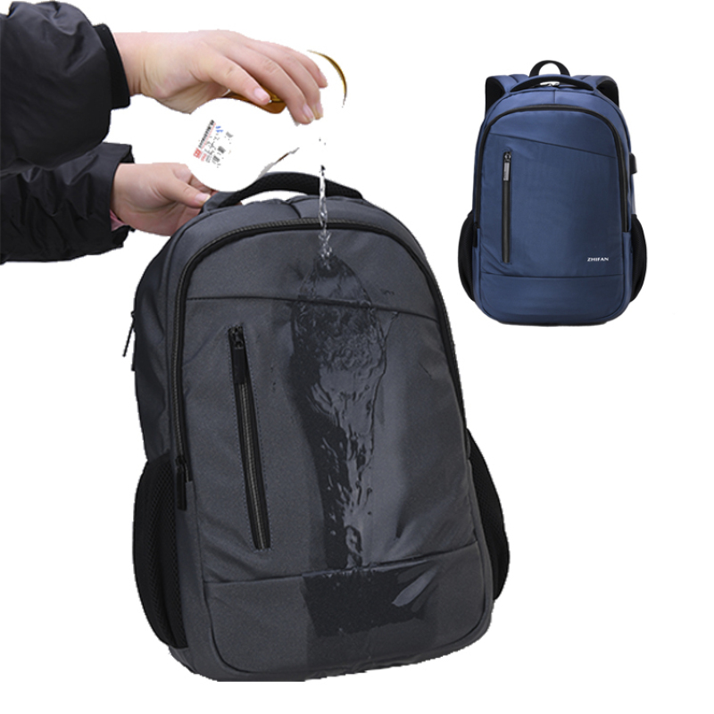 Custom Large Capacity Men Travel Waterproof Anti Theft Business Laptop Backpack With Designs