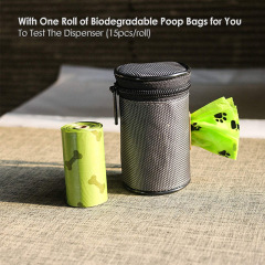 Wholesale Custom Logo Outdoor Travel Pet Dog Waste Bag Holders Poop Bag Dispenser