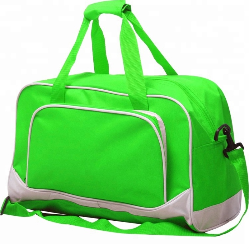 Pinghu Sinotex الترويجية طباعة مخصصة الرياضة الصالة الرياضية حمل الحقائب السفر حقيبة من القماش الخشن