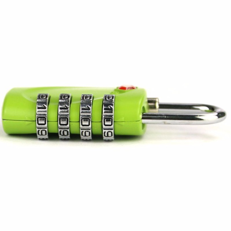 Hotsale TSA shape promotional colorful digital popular travel security tsa approved locks  4 digit combination TSA luggage lock