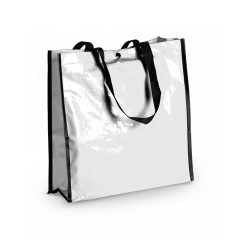 Custom Promotional item Eco Laminated Non-woven Tote Bag with Logo Shopping Bag TNT Bag