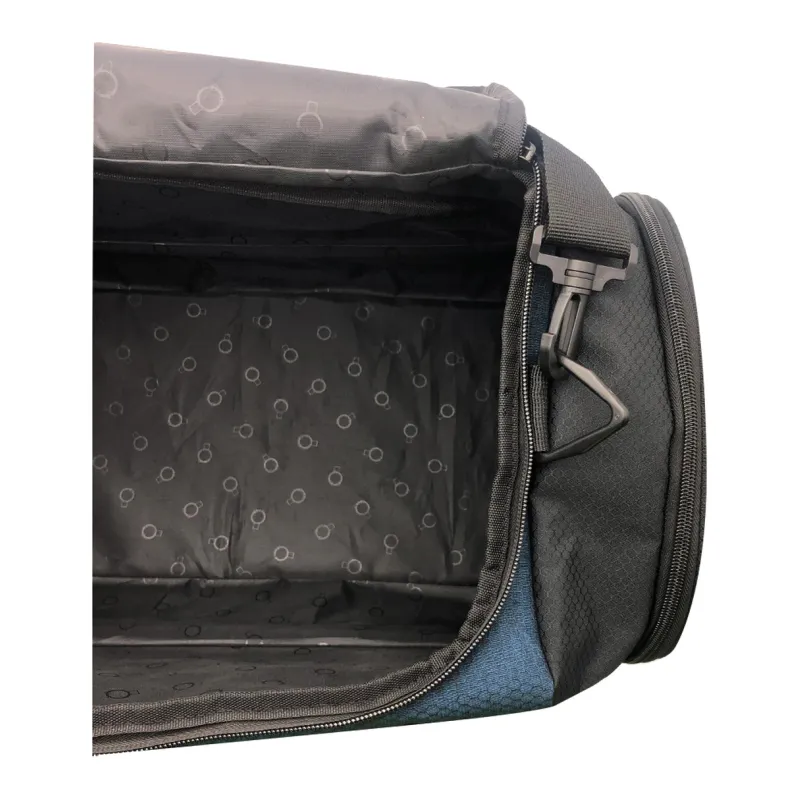 2022년 신제품 아이디어: 로고가 새겨진 내구성 있는 실내 체육관 스포츠 폴리에스터 여행용 주말용 토트백 더플백