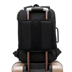 Durable Business Travel Laptop Backpack with USB Charging Port waterproof leisure College School Computer Bag