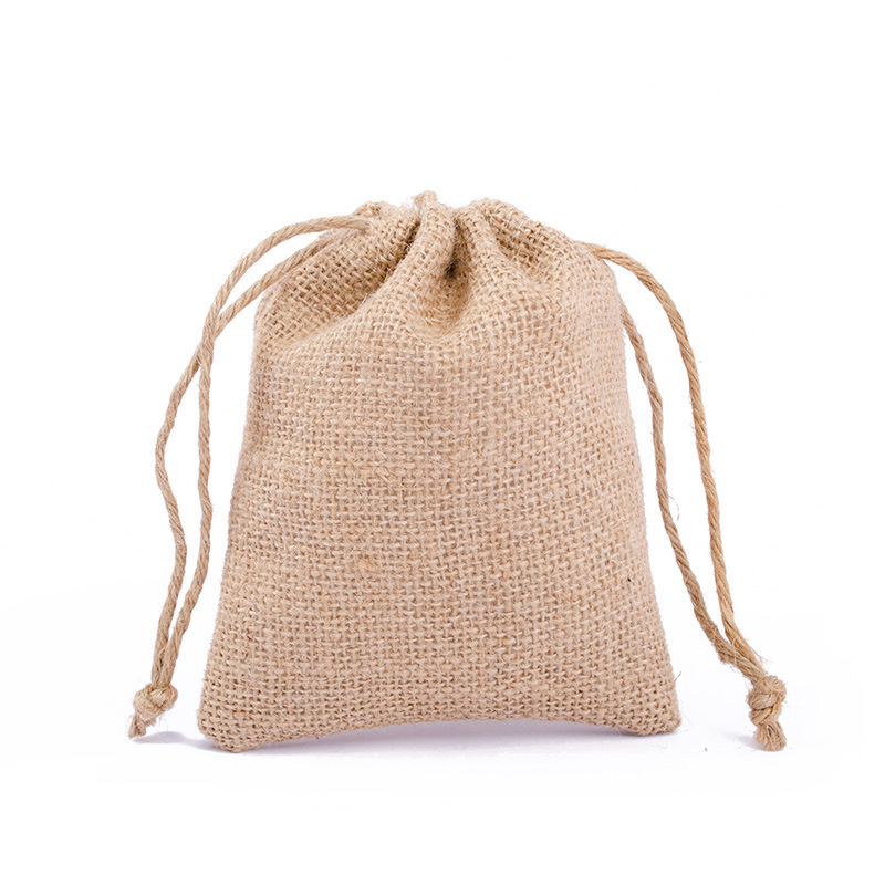 Reusable Waterproof Jute Shopping Bag with Reinforced Handles – Eco-Friendly Foldable Tote