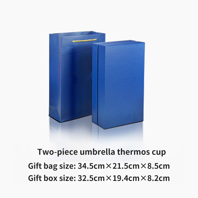 Thermos and umbrella corporate gift set for business promotion gifts