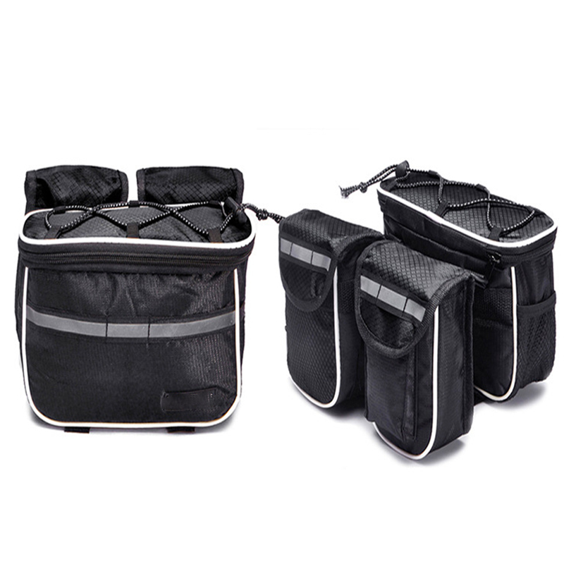 Cycling Phone Holder Bicycle Accessories Waterproof Upper Tube Bag Mountain Bike Front Bag Bicycle Riding Bag