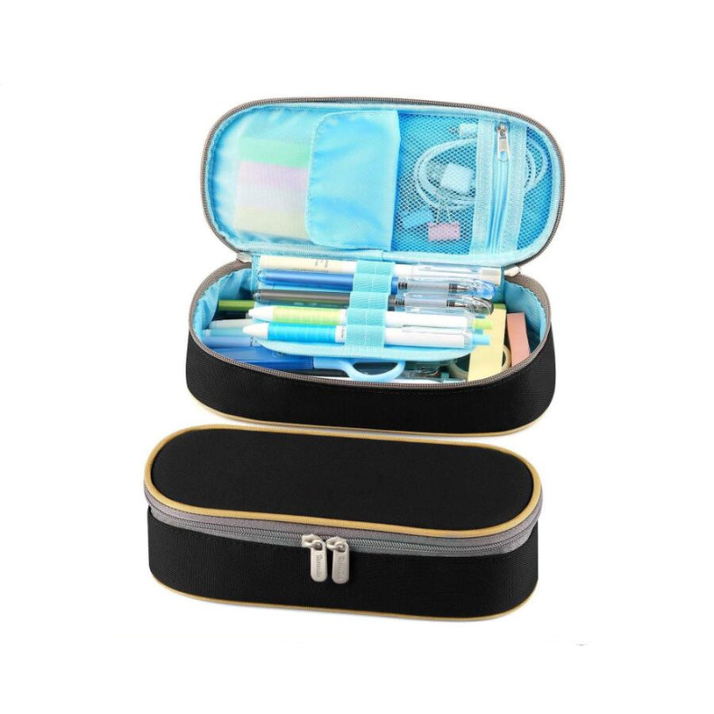 Pochette faite sur commande de sac de cas de crayon d'école de promotion en gros pour des filles