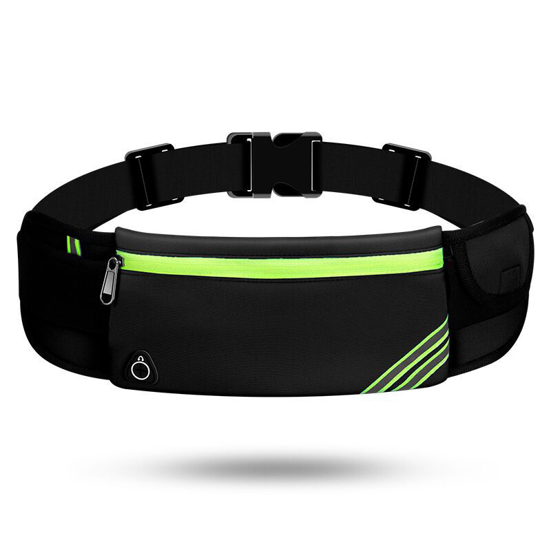 Outdoor Fitness Waterproof Fanny Pack Runners Waist Bag Running Belt With Water Bottle Holder