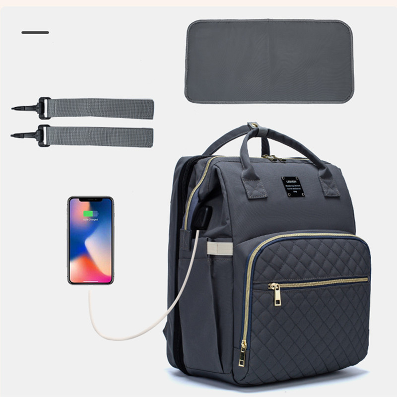 Wholesale Multifunction Mummy Baby Backpack Mummy Diaper Bag With Changing Station