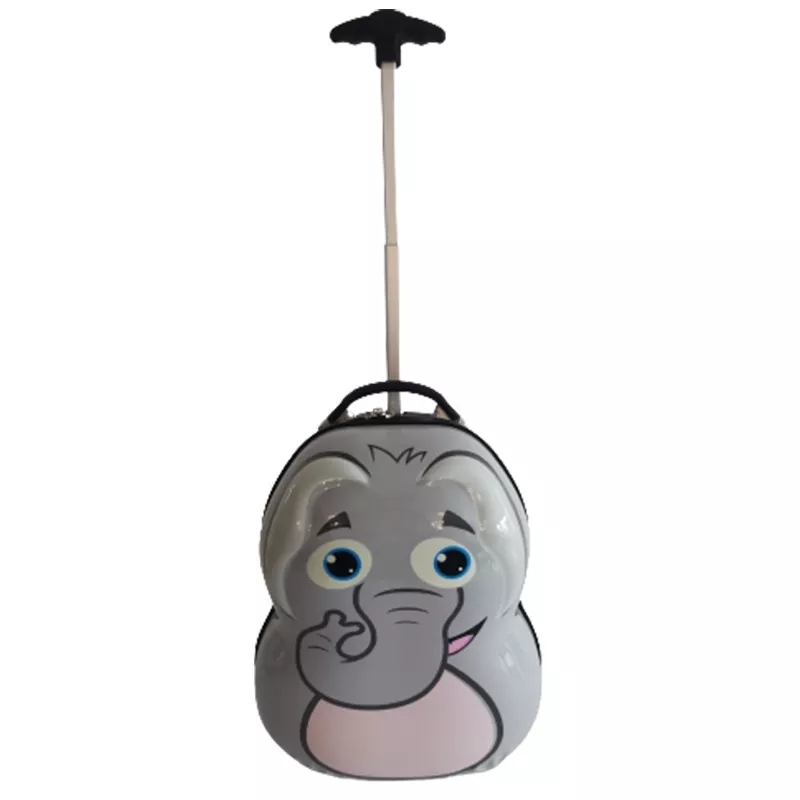 Colorful Wholesale  Printing School Children Kids Travel Scooter Luggage Suitcases Trolley Bag For Kids