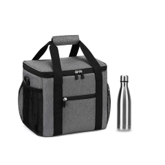 Custom Logo Waterproof Small Insulated Picnic Lunch Cooler Bags With Water Bottle