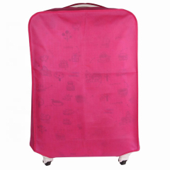 Spandex Suitcase Cover Custom logo printed suitcase cover for traveling Waterproof  Luggage Case Cover