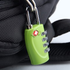 Hotsale TSA shape promotional colorful digital popular travel security tsa approved locks  4 digit combination TSA luggage lock