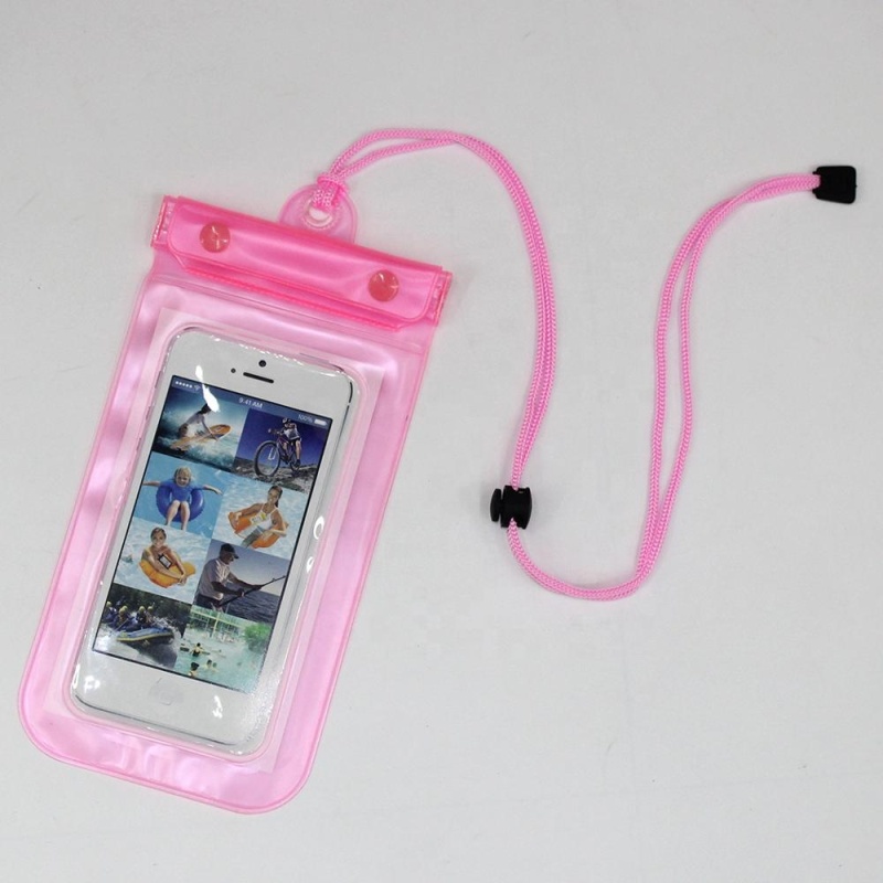 Waterproof Cell Phone Case Bag PVC Touchscreen Mobile Phone Case Waterproof Phone Pouch Bag