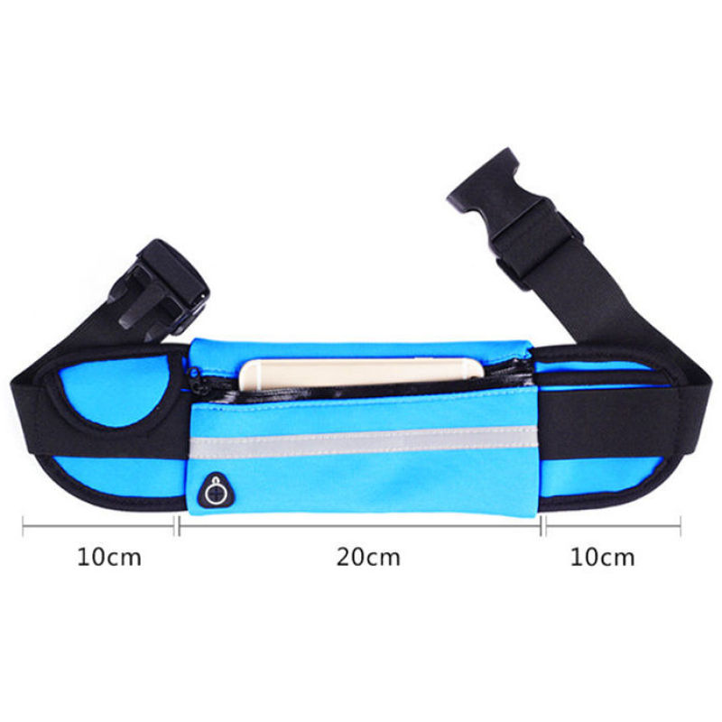 Sac banane en néoprène pour homme, ceinture de course, sac banane étanche pour fitness, promotion en gros