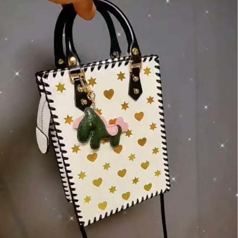 Wholesale Fashion Designer Luxury Lady Pvc Diy Tote Bag Kit Single Shoulder Handbags For Women
