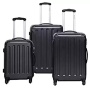 Fashion High Quality 3pcs ABS Trolley Suitcase Vintage Travel Luggage Sets On Wheels