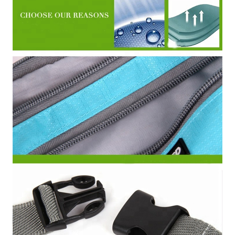 Custom Running Belt Pouch Women Purse Stylish unisex sport waist small pouch waterproof fanny pack waist bag