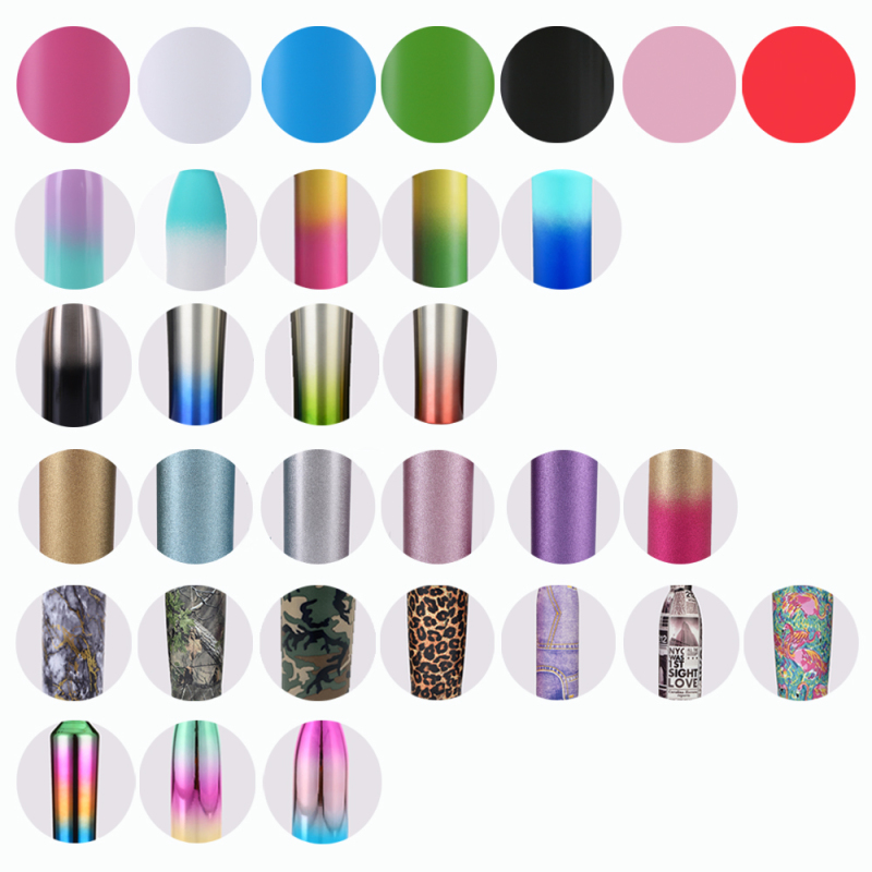 Hot Sell 800ml Wine Bottle And 12oz Wine Cups Stainless Steel Sublimation Wine Bottle Tumbler Set