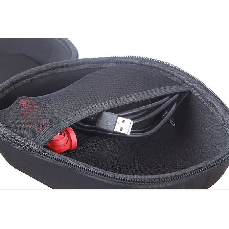 T-shaped  EVA big size Practical Carrying Hard Case Storage Earphone Headphone bag case