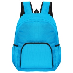 Promotional Custom Foldable Waterproof School Bag Travel Lightweight Folding Hiking Backpack Mochila