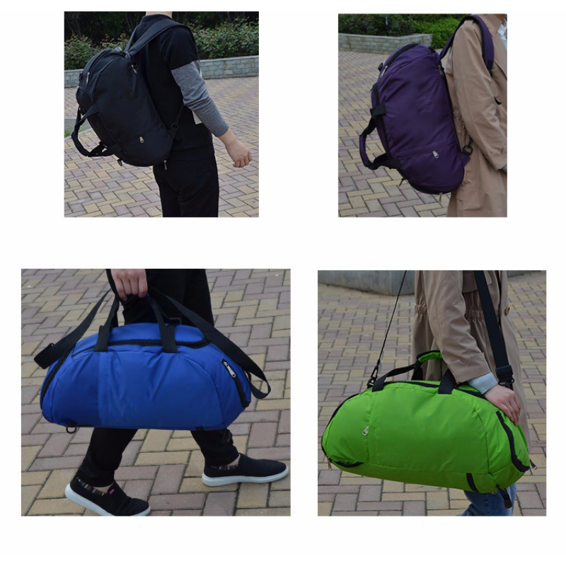 Grands sacs de sport de luxe de haute qualité pour hommes, sac de sport noir pour hommes