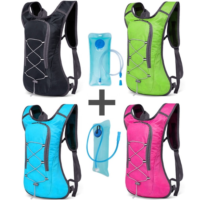 Pinghu Sinotex Waterproof Camping Running Sport Hydration Backpack With Water Bladder