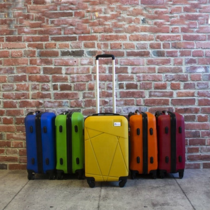 고품질 고급 ABS PC 여행 가방 여행 가방은 수하물 세트를 운반합니다.