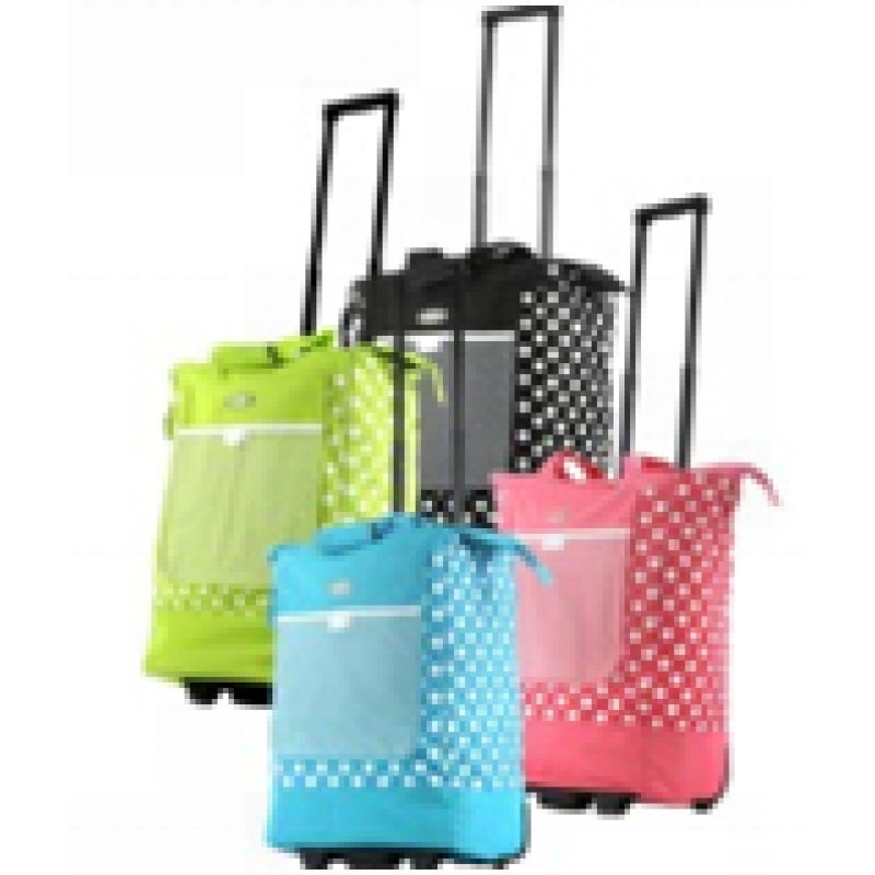 Lowest Price Top QualityPolyester high-capacity Luggage Trolley Shopping Suitcase With 2 Wheel