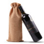 Wholesale Christmas Burlap Wine Jute Bag Wine Bottle with Drawstring