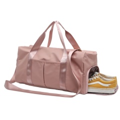 Large Capacity Man Women Sport Gym Duffle Bag Waterproof Travel Duffel Bag With Shoe Compartment