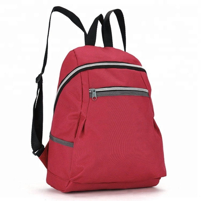 جودة عالية الجبهة الجيب 600D البوليستر السفر على ظهره الحقائب الترويجية حار بيع حقيبة الظهر bagpack