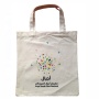 Reusable Eco friendly Custom Canvas Tote Bags Grocery Shoulder Bag Cotton Fabric Shopping Bags