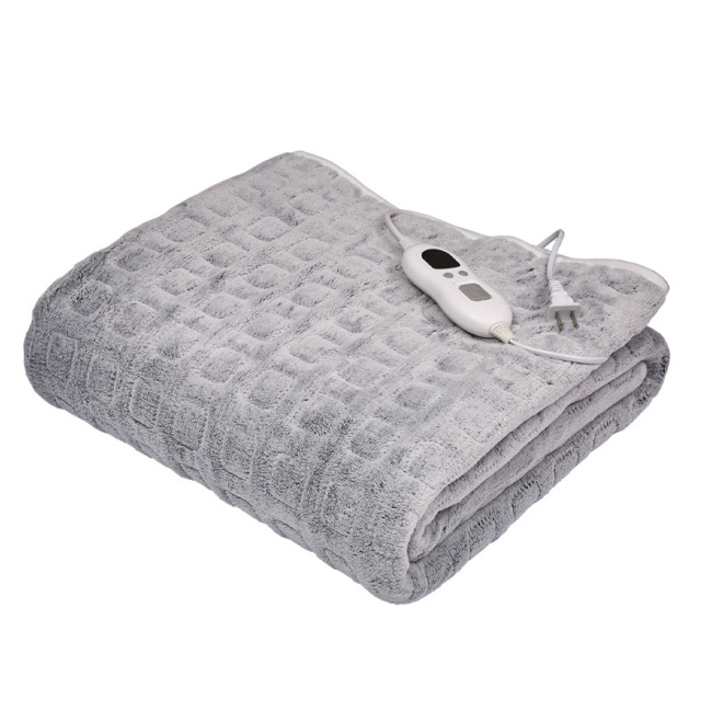 wholesale US UK plug 110V 220V household 6 gear electric heated warm blankets for winter bed