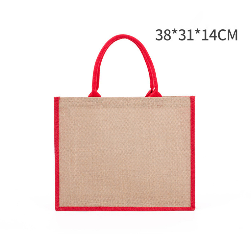 Manufacturer Custom Logo Eco Friendly Grocery Jute Gunny Bag For Gifts