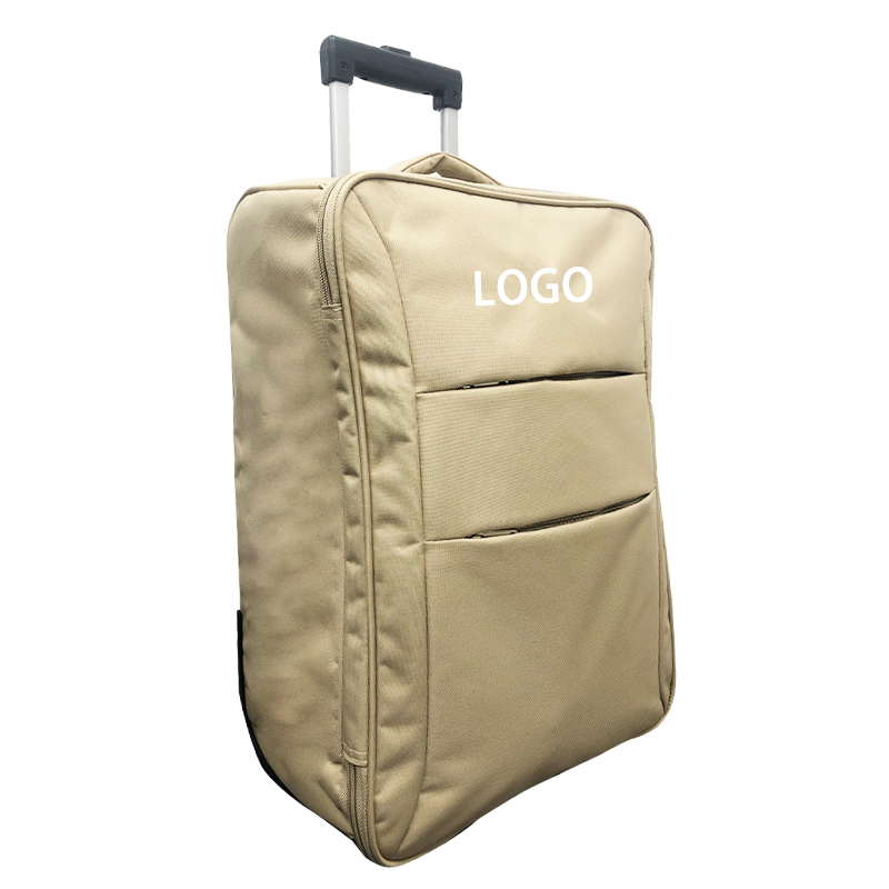 Customized Expandalbe Multifunctional Travel Carry On Trolley Suitcase Folding Luggage For Woman