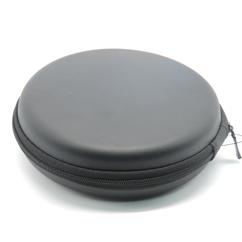 Waterproof Hard Shell Round Eva Headset Headphone Earphone Carrying Case