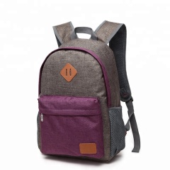 high quality college school bag in promotional gift Outdoor Backpack bags with customized logo laptop