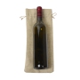 Wholesale Christmas Burlap Wine Jute Bag Wine Bottle with Drawstring