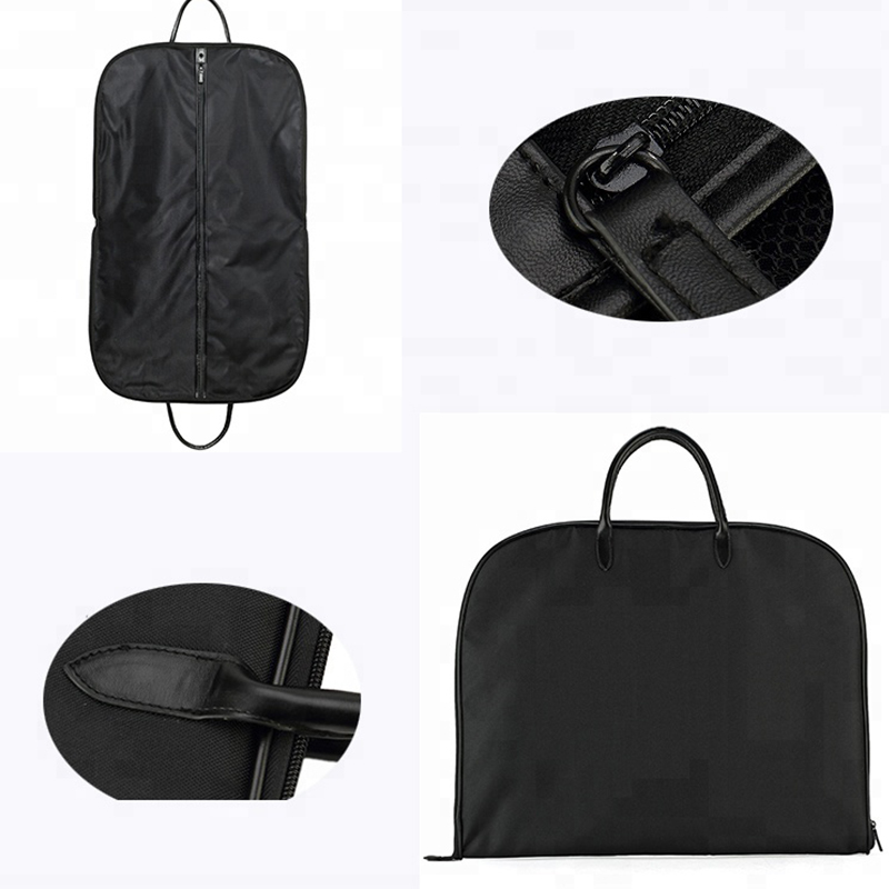 Customized Logo Travel Dust Clothing Cover Foldable Dress Clothes Suit Protector Garment Bag