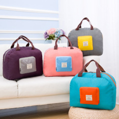 Lightweight Large Capacity Folding Nylon Travel Bags Wholesale Storage Travel Duffel Luggage Bag