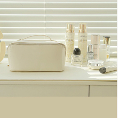 Sac cosmétique de maquillage de voyage étanche multi-fonctions personnalisé de grande capacité