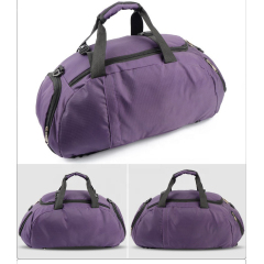 High Quality Large Luxury Travel Gym Bags Men Black Duffle Bag Backpack For Men