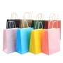 promotional gifts Kraft Custom shopping paper bags with your own logo
