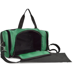 New Fashion Waterproof Sports Duffle Bag Custom Men Weekend Duffel Bag With Shoe Compartment