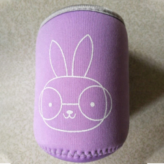 Wholesale Custom Baby Water Cup Insulated Sleeve Glass Vacuum Cup Silicone Sleeve Neoprene Can Cooler