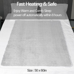 wholesale US UK plug 110V 220V household 6 gear electric heated warm blankets for winter bed
