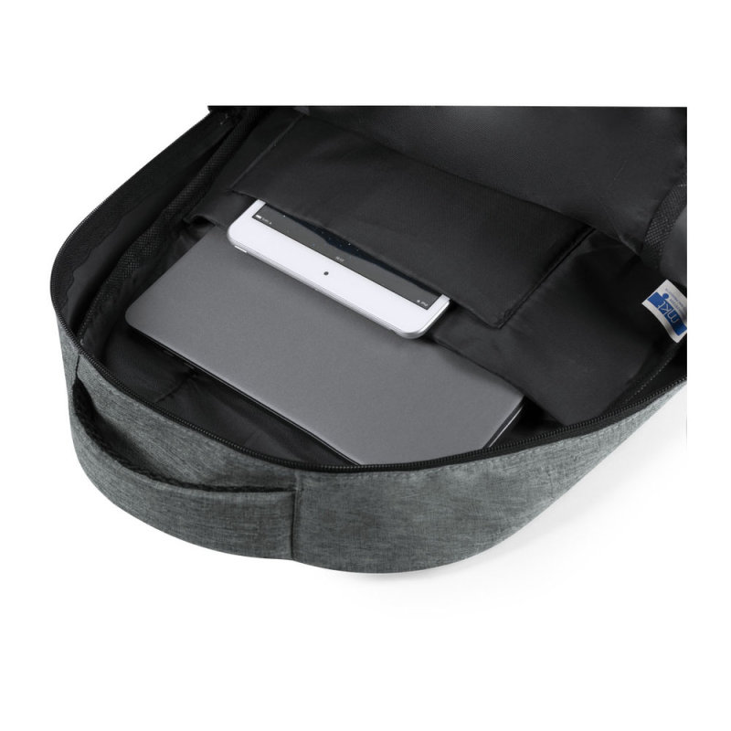 Travel Outdoor Sports Black Grey USB Charging Bags Laptop Smart Backpack