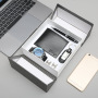 Luxury Men Business Birthday Valentine 5pcs Watch Wallet Corporate Gift Set